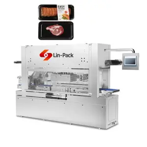 Automatic Vacuum Sealing Packing Machine for Tray Sausage