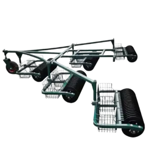 Feyond Golf Course Equipment with Front Wheel Golf Range Picker 5 Section Range Ball Pick up Machine