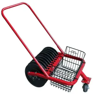 Golf Driving Range Equipment Hand Push 10-track Ball Picker Golf Course Ball Picker