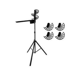 Ball Launcher Tennis Ball Tennis Ball Machine Adjustable Height Pickleball Machine With Auto Swing