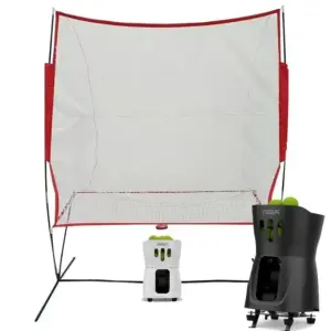 PT-MINI Tennis Automatic Ball Machine Launcher Equipment with APP Remote Control + Compartiable with NT01 NET