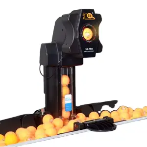 Double Wheel Drive HP-S8 Full-automatic Table Tennis Robot Ping pong Ball Machine for Training