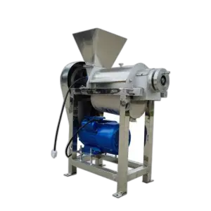 Spiral Extrusion Orange Juicer Lemon Juice Extractor Juicer Machine for Crushing Puree Guava Juice Making Machine
