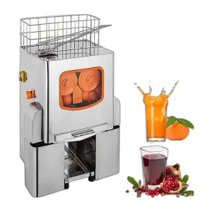 Shanyou Commercial Juicer Machine Lemon Garnet Squeezer 120W Electric High Yield Orange Juice Machine for Food Truck Restaurant