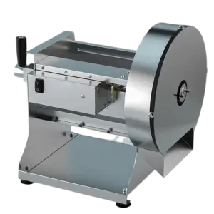 Commercial Stainless Steel Automatic Electric Onion Potato Lemon Mango Coconut Chips Fruit and Vegetables Cutting Machine Slicer