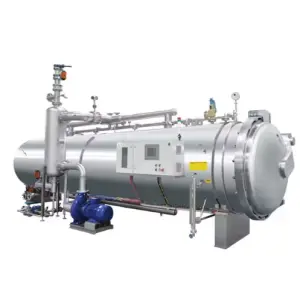 Leadworld Water Bath Food Sterilizer High Pressure Steam Retort Autoclave for Canning Food