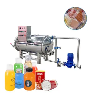 Small Sterilizing Equipment Mushroom Canned Bag Plastic Glass Jar Bottle Food Retort Autoclave Sterilizer Sterilization Machine