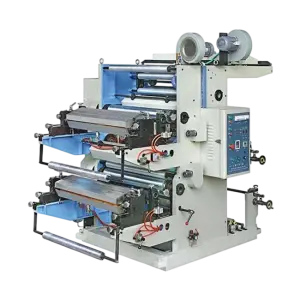 2 Colors Vest Bag Flexographic Printerprinting Machine