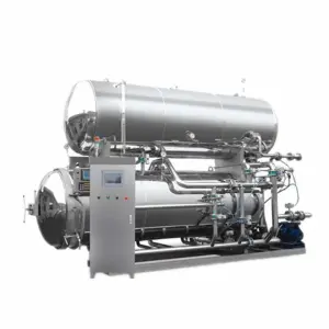 Automatic Autoclave Single Canned Food Steam Sterilizer