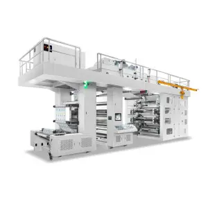 Automatic 2/4/6 Color Flexo Press 250m/min  CI Flexographic Printing Machine