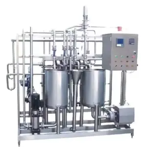 Automatic Food Beverage Wine Juice Yogurt Ice Cream Milk Pasteurizer Plate Type Sterilization Sterilizer Machine
