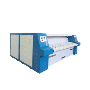 Automatic Large Size Industry Ironing Machine Commercial Laundry Roller Bedsheet Ironing Equipment Steam Heating Chest
