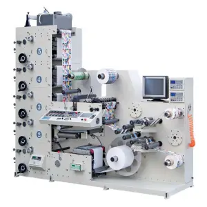 GP-480-5C 5-Color Flexographic Printing Machine for Label Self-Adhesive Paper