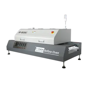 RF-B530C Smt Reflow Oven 5 Warm Zone  Air Reflow Solders Desktop Smd Reflow Soldering Machine for Smt Pcb Soldering