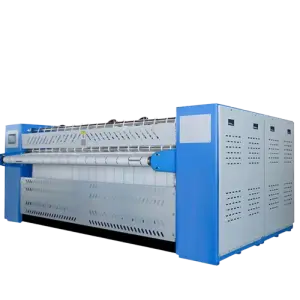 Automatic Commercial Cleaning Equipment Three Rollers Ironing Machine Bed Sheet Laundry Large Press Ironing Machine
