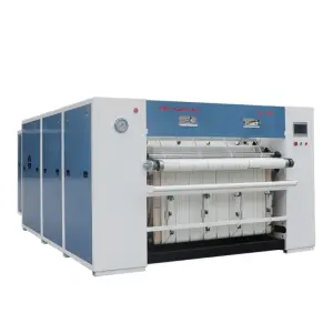 Commercial Single/Double/Multiple Roller Ironing Machine Automatic Pillow Case Clothes Big Size Flat Ironing Machine for Steam