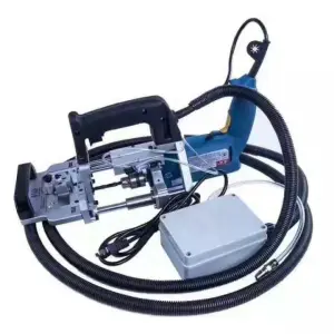 Wood Boring Machine Woodworking Drilling Machine 220V Handheld Bolt Pneumatic