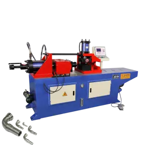 SG80NC Hydraulic Pipe End Forming Machine Manufacturer Pipe Swagging Reducer Expander Enlarger Expanding Machine