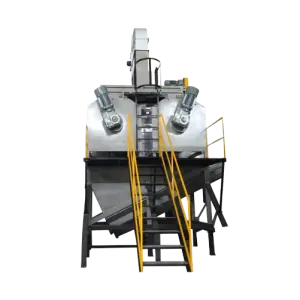 Waste Plastic Recycling  Washing Line / Hdpe Can Shampoo Recycle Plant / Milk Bottle Crushing Washing Recycling Line