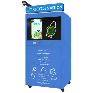 RVM -Reverse Vending Machine for Plastic Bottle and Aluminum Can Rewards