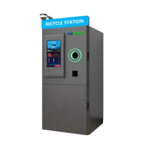 RVM -Reverse Vending Machine for Plastic Water Bottle and Aluminum Can Rewards for Recycling