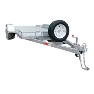 Double Axel Plant Trailer Heavy Duty Car Trailer Transport Car Trailer for Mini Excavator
