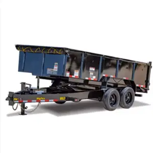 Enclosed Tractor 4 Ton Farm Vehicle Tractor Traile Dump Agricultural Trailer Farm Trailers Agricultural