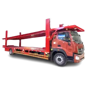 5 Car Carrier Truck  Car Trailer Car Carrier Transport Semi Trailer