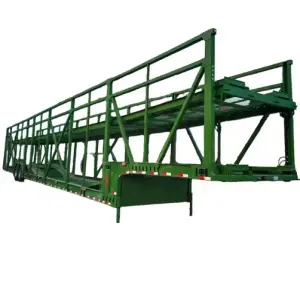 Double Deck 2 Axles Car Carrier Trailer