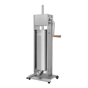 TV-10L  Stainless Steel Manual Sausage Stuffer Machine Eco-Friendly Meat Product Maker Restaurants Hotels Food Shops