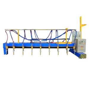 High Efficiency Multifunction 9 Straight Cutting Torch Steel Plate Cutting Machine