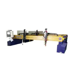 Gantry Plasma Cutter  Metal Cut Heavy Duty CNC Hypertehrm Flame Plasma Gantry Structure Cutting Machine