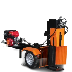 Kinetic Hydraulic Log Wood Processor Tree Cutter Splitting Firewood Log Splitter for