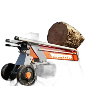 HYSTRONG 8 Ton Portable Hydraulic Electric Wood Splitting Machine Household Wood Log Splitter