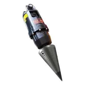 Hydraulic Log Splitter 8 Ton Auger Cone Skid Steer Tractor Excavator Use