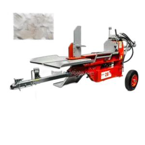 Hydraulic Gasoline Engine Wood Log Splitter Cutting Machine  Powerful Log Splitter Wood Cutting Splitting Machine