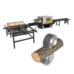 Wood Splitter for Cutting Large Logs and Logs Electric Log Wood Splitting Machine Rip Saw Wood Cutting Machine