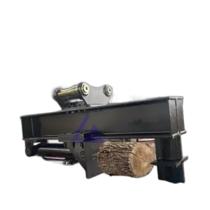 LG02 Efficient Log Splitter With Strong Gripping Force 3-5t Excavator Firewood Processor