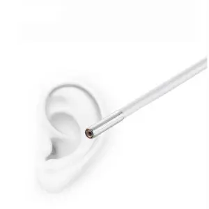 Ear Wax Removal Endoscope Otoscope Earwax Remover Tools with 1080P FHD Camera 6 Led Lights Wireless Connected Ear Cleaner