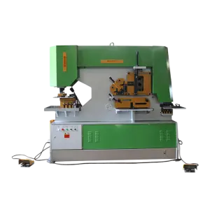 Multifunctional Hydraulic Ironworker Sheet Metal Ironworker Punching and Shearing Machine