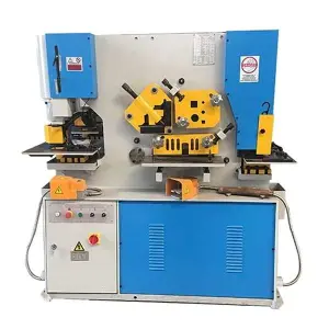 Durable Hydraulic Ironworker Machine High Efficiency Punching and Shearing Machine