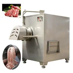 Stainless Steel Frozen Chicken Meat Mincer Cutting Machine Frozen Beef Meat Grinder