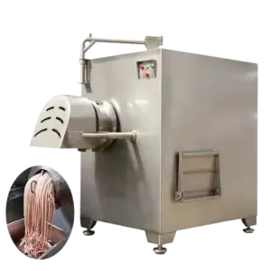 Commercial Electric Fresh Meat Grinder & Mixer Industrial Automatic Beef Pork Mincer Machine for Frozen Meat