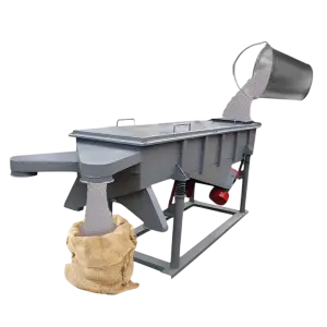 Building Materials Stabilized Automatic Dual Motor Limestone Linear Vibrating Screen