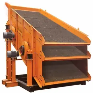Industrial Percussion Electric Mining Vibrating Screen Double Deck Vibrator Screen for Stone Crusher