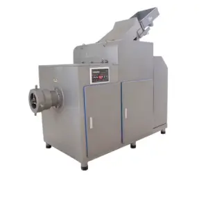 Automatic Industrial Meat Mincer Machine Big Block Fresh Mince Frozen for Restaurants and Food Shops