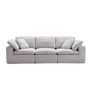 Modular Cloud Sofa with Deep Seat, No Assembly Required, Oversized Modern Upholstered Couches for Living Room Apartment Lounge,