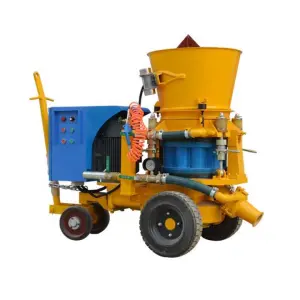 5m3/h Pump Refractory Dry Mix Shotcrete Machine Used for Spraying Refractory Materials