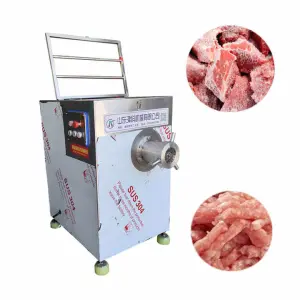 Mince Meat Machine Grinder Frozen Meat Grinder for  Commercial Fish Meat Mincer