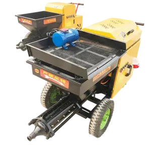 Multifunctional Cement Mortar Spraying Machine Electric Diesel Mini Stucco Pump Cement Sand Mortar Sprayer